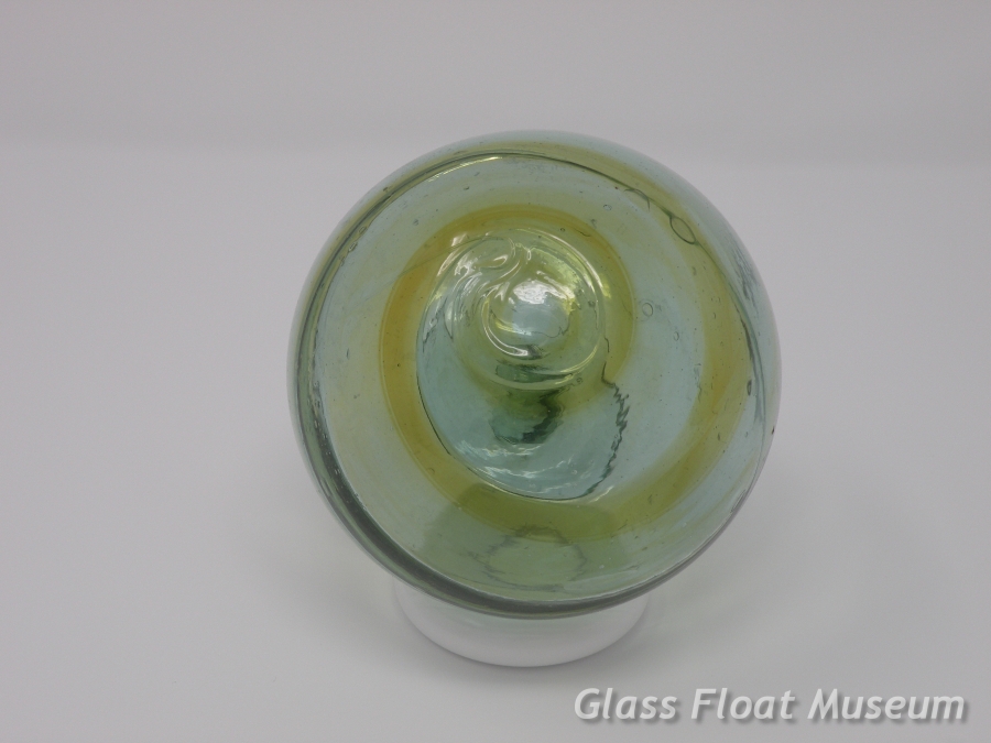 Striking Yellow/Gold Swirls, 4 Inch