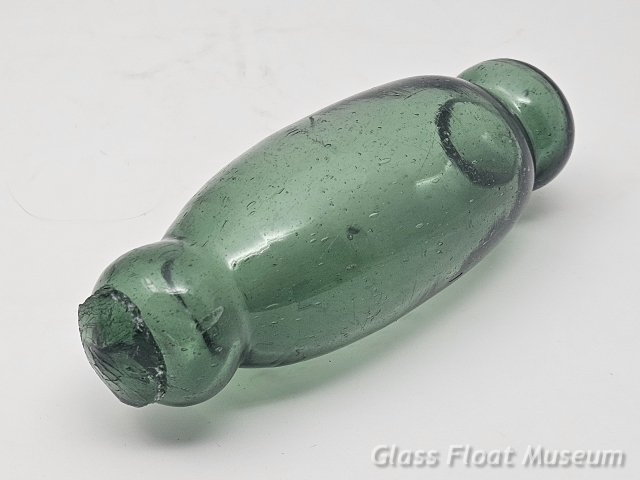 Tiny Hokkaido Roller, Dark Green, 5 1/8 Inch